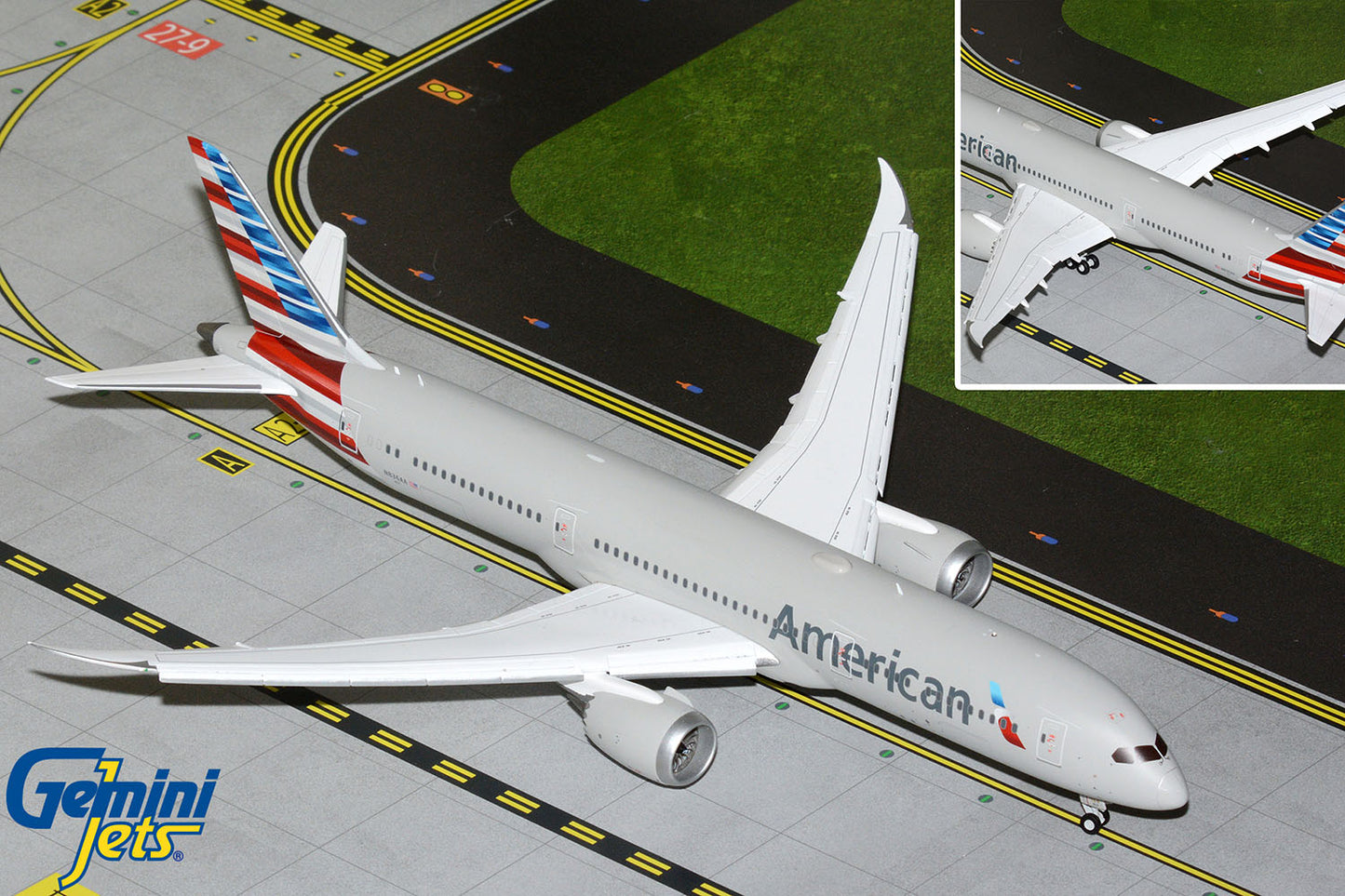Gemini200 American Airlines Boeing 787-9 Dreamliner (Flaps Down) N836AA