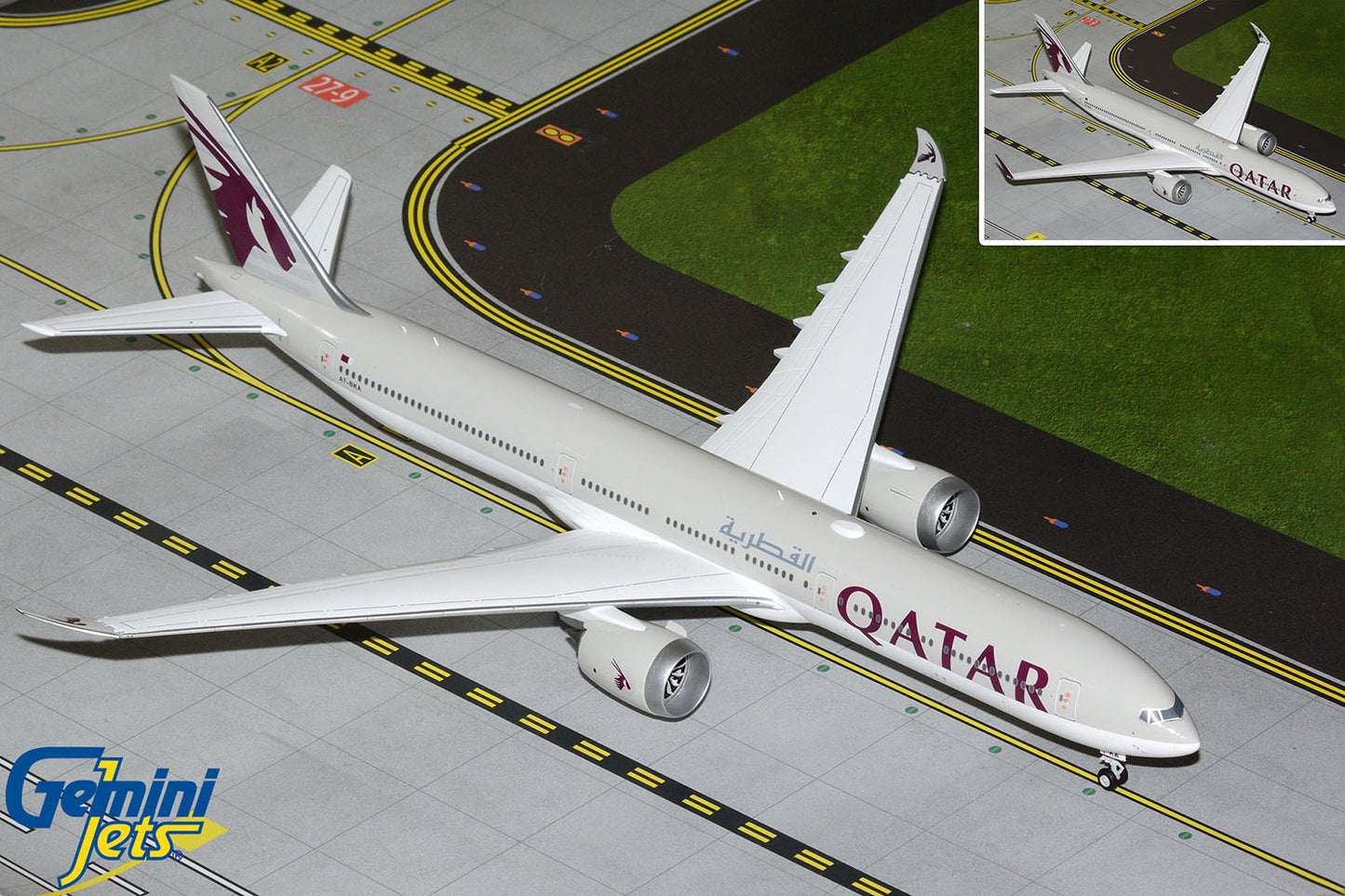 Gemin200 Qatar Airways Boeing 777-9X A7-BKA