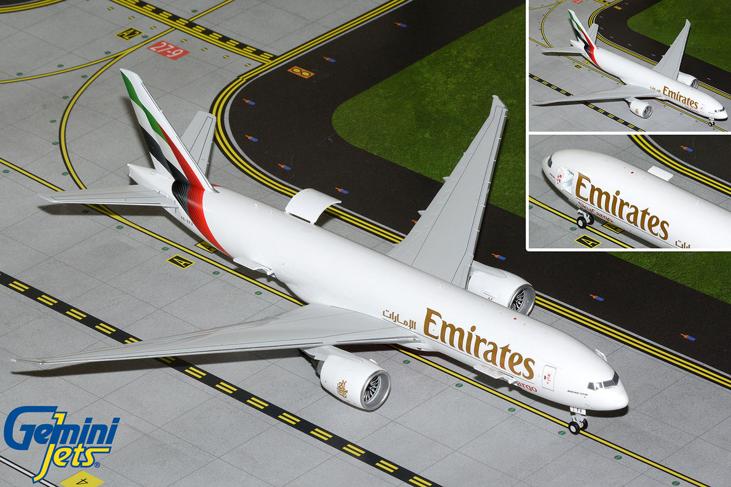 Gemini200 Emirates SkyCargo Boeing 777F (Interactive Series) A6-EFV