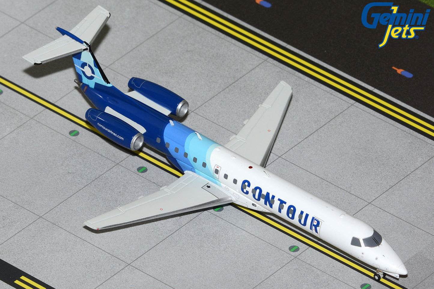 Gemini200 Contour Airlines Embraer ERJ-145LR N12552