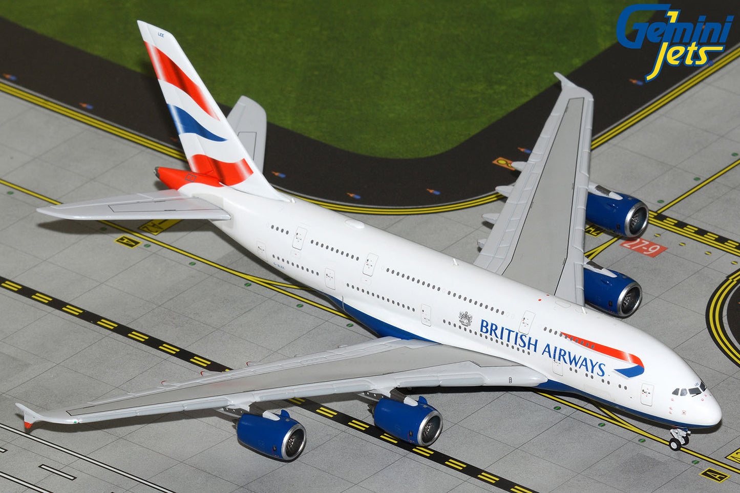 GeminiJets 1:400 British Airways Airbus A380 G-XLEE