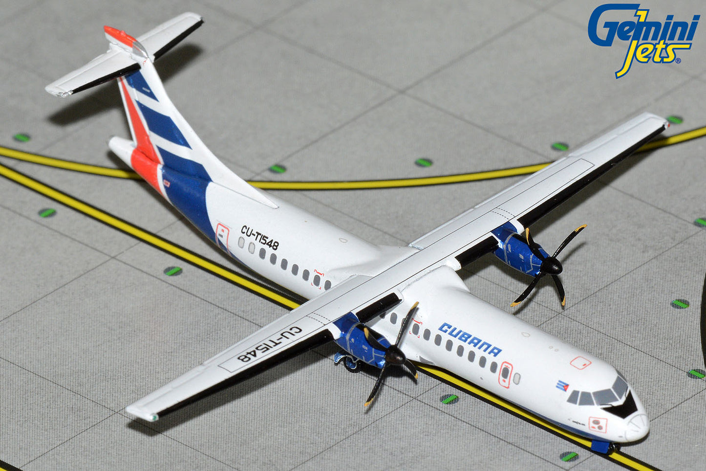 GeminiJets 1:400 Cubana de Aviacion ATR-72-200 CU-T1548