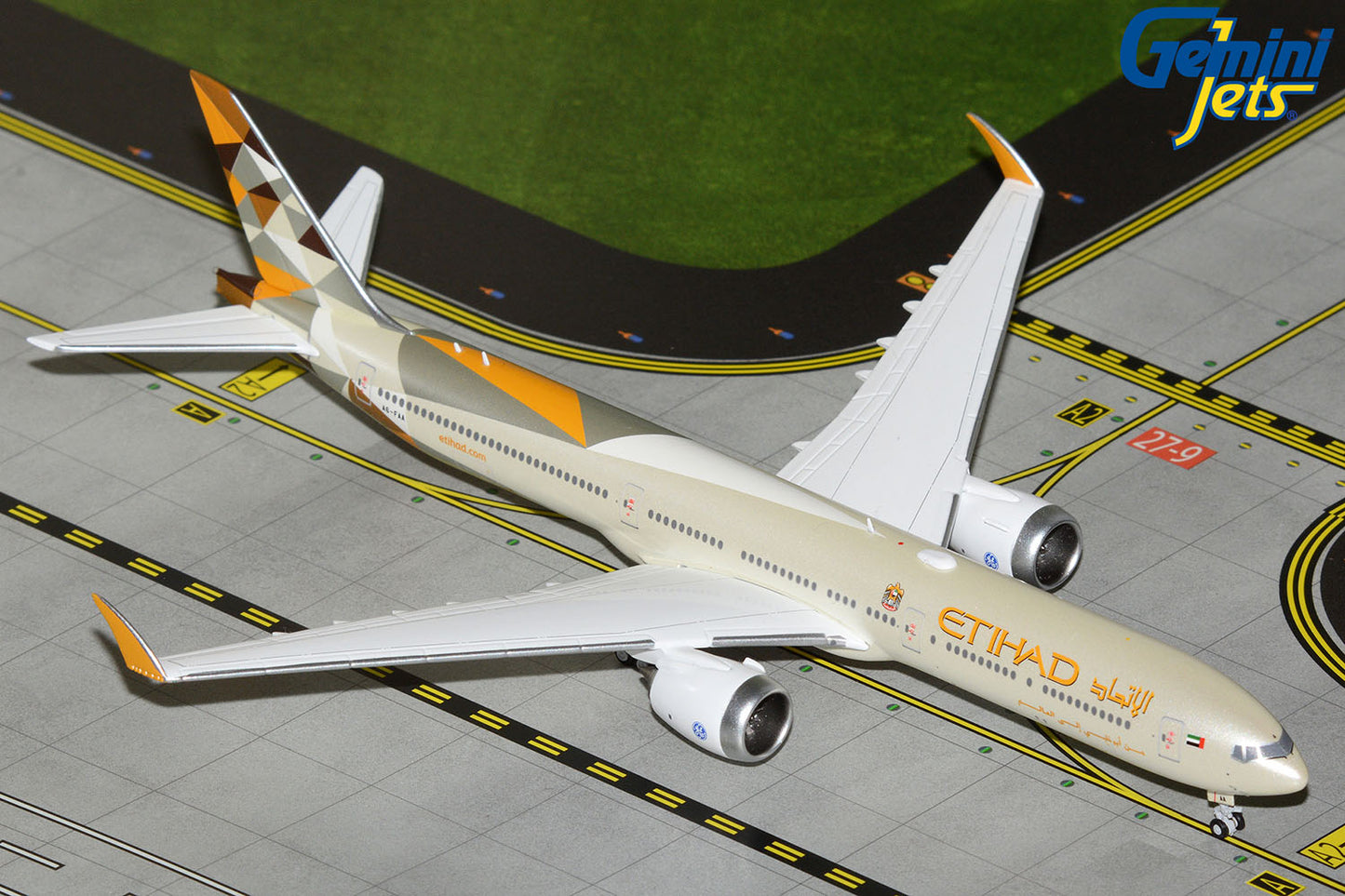 GeminiJets 1:400 Etihad Airways Boeing 777-9X A6-FAA