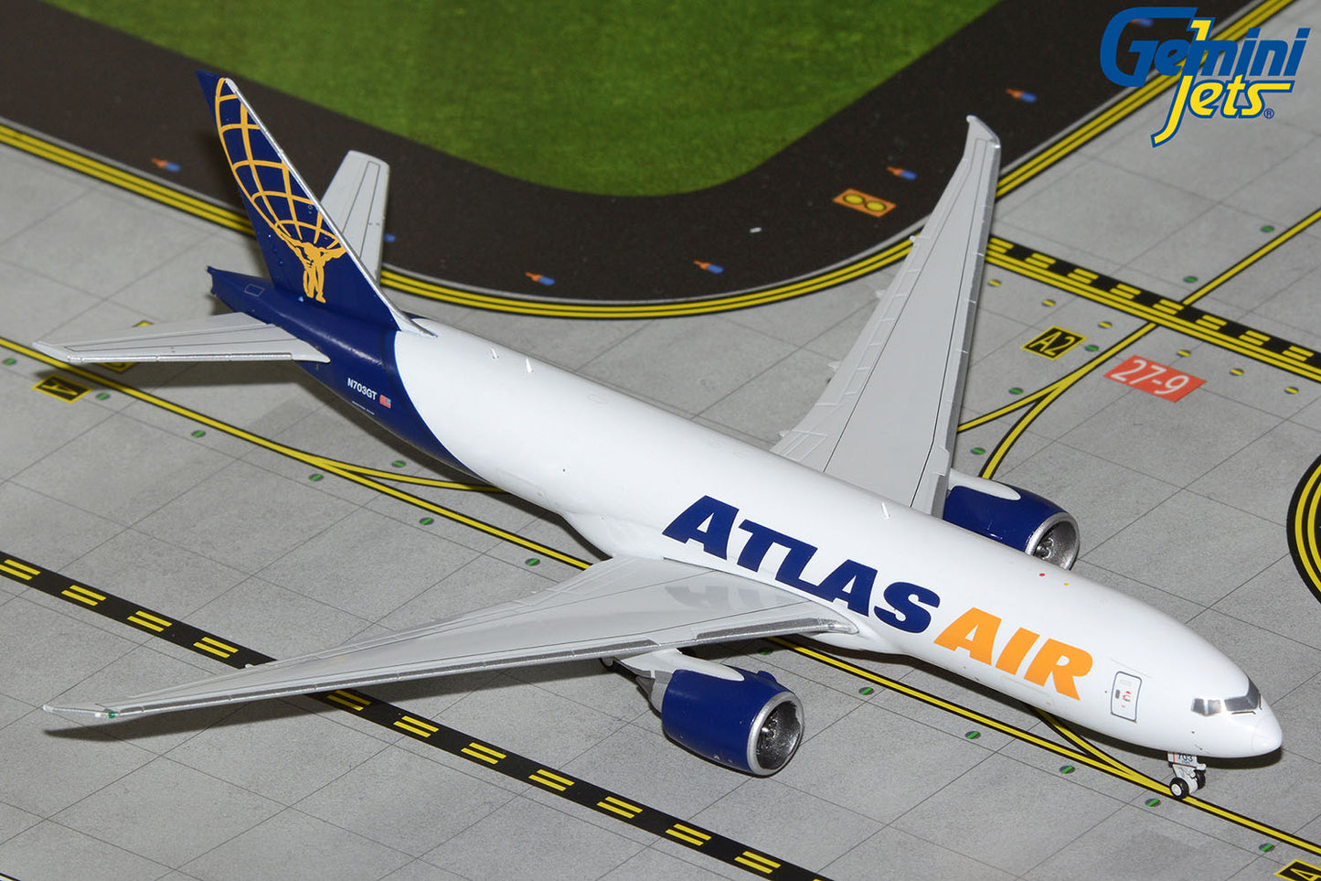 GeminiJets 1:400 Atlas Air Boeing 777F N703GT
