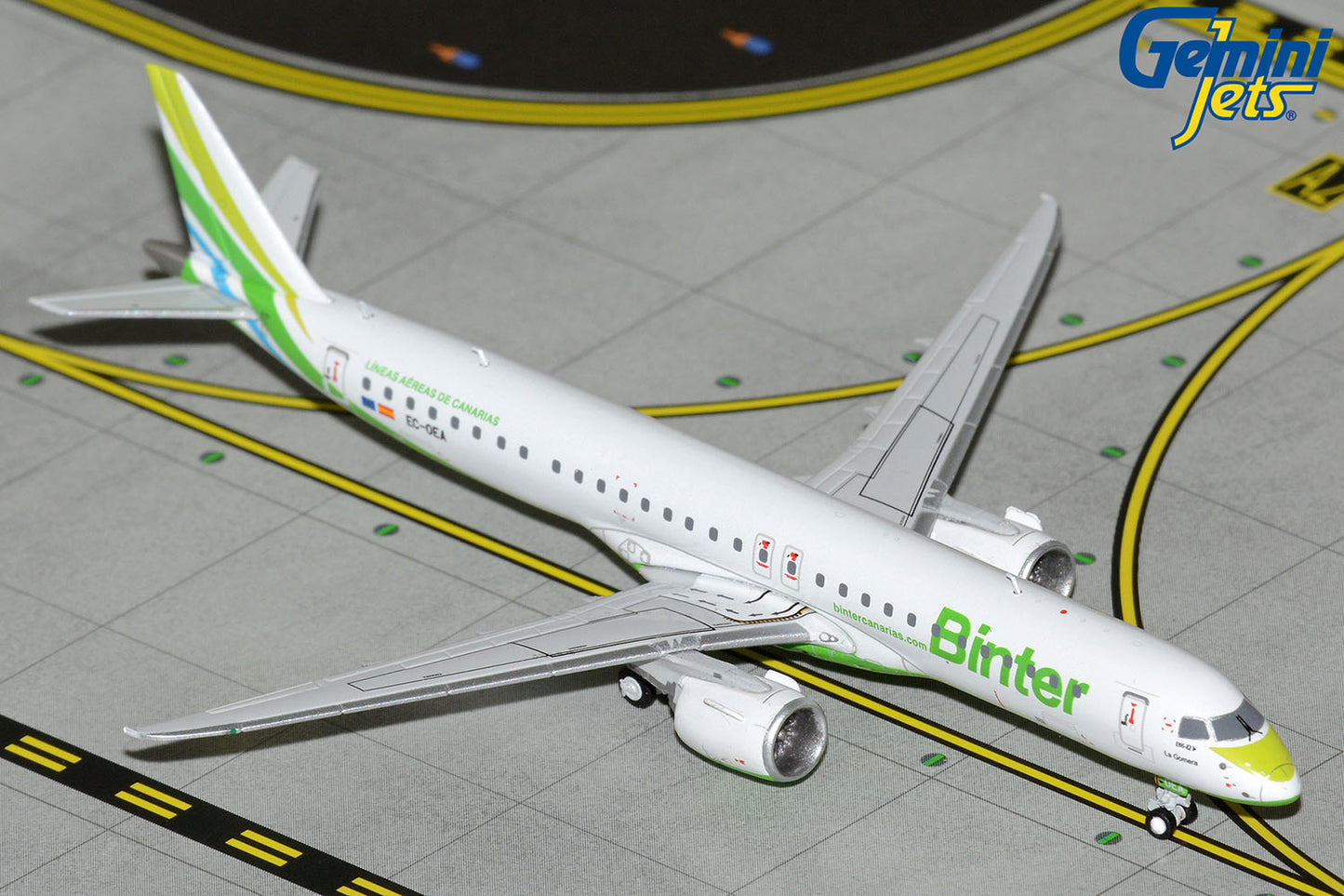 GeminiJets 1:400 Binter Canarias Embraer 195-E2 EC-OAE