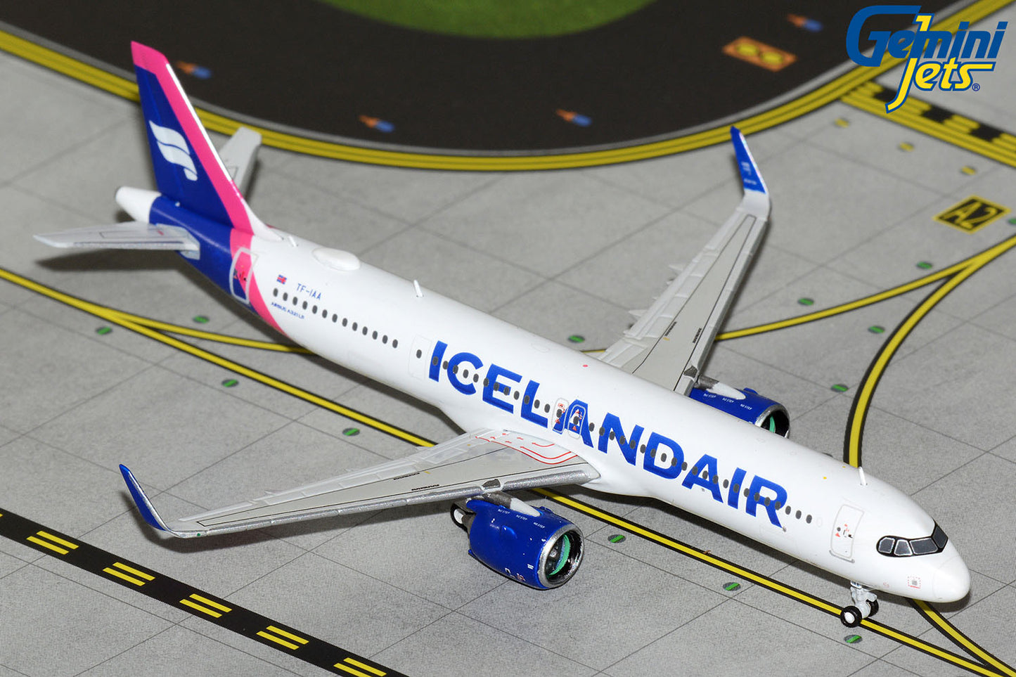 GeminiJets 1:400 Icelandair Airbus A321neo TF-IAA