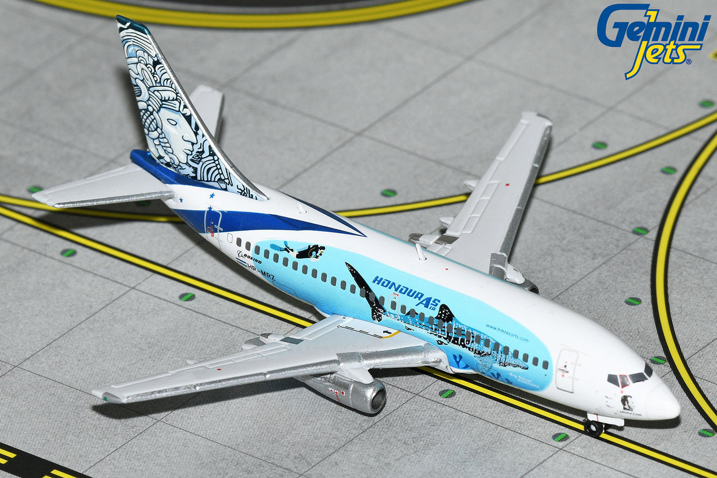 GeminiJets 1:400 Aviatsa Boeing 737-200 "Honduras Air" HR-MRZ