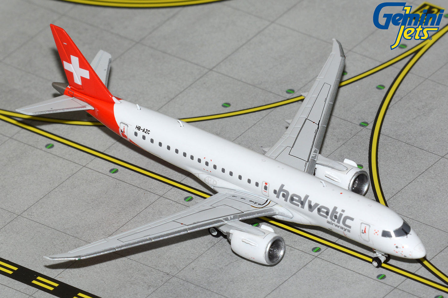 GeminiJets 1:400 Helvetic Airways Embraer 190-E2 HB-AZC