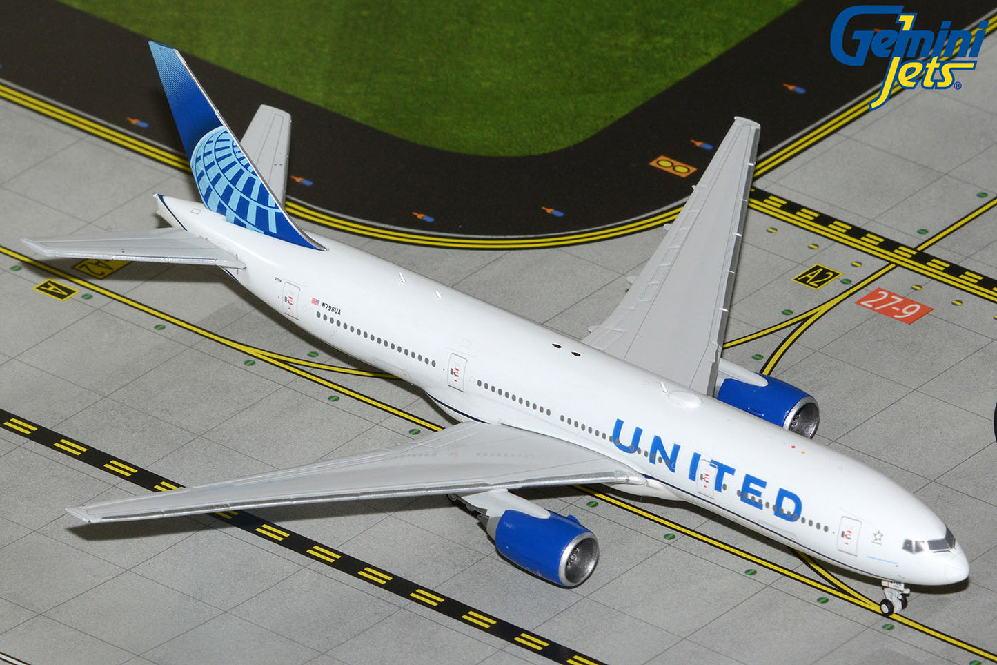 GeminiJets 1:400 United Airlines Boeing 777-200ER N798UA