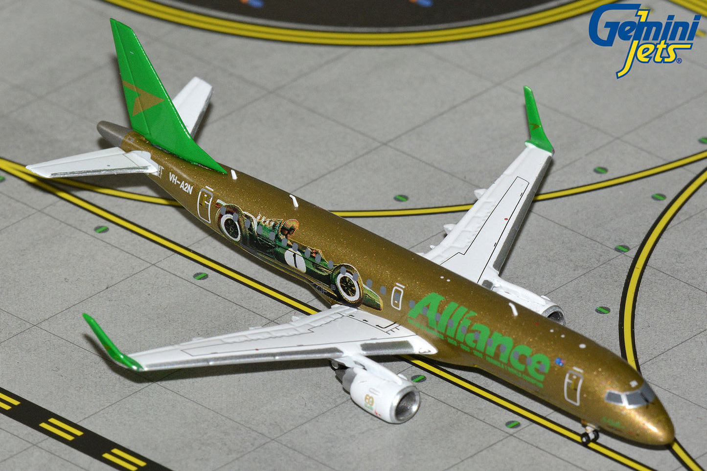 GeminiJets 1:400 Alliance Airlines Embraer 190 "F1" VH-A2N