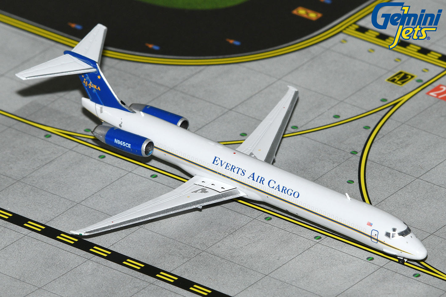 GeminiJets 1:400 Everts Air Cargo MD-83SF N965CE