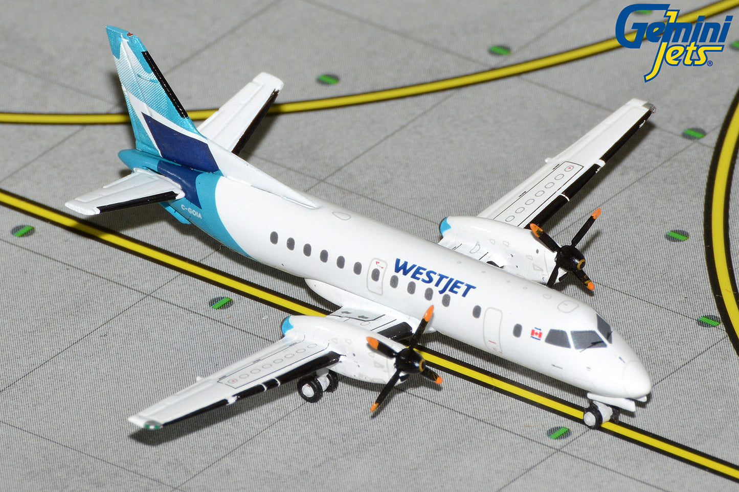 GeminiJets 1:400 Westjet Link Saab 340B C-GOIA