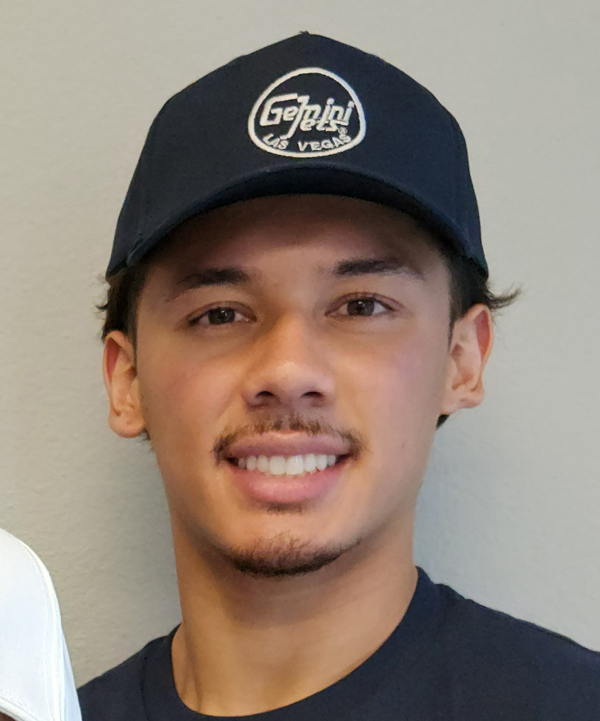 GeminiWEAR Cap (White, Navy Blue)