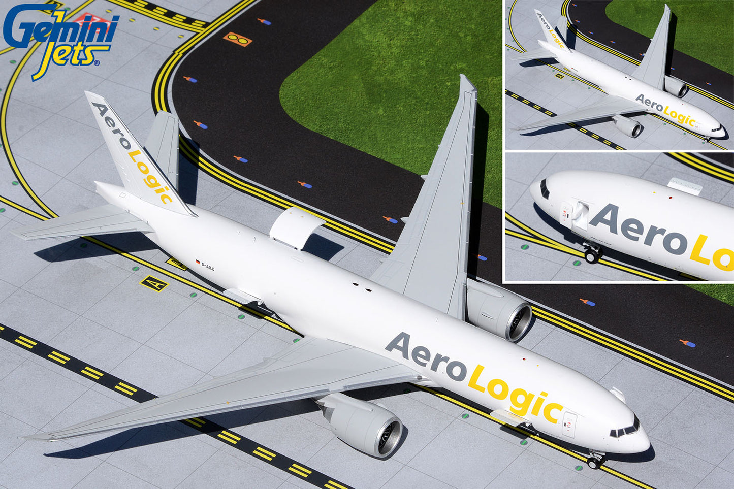 Gemini200 AeroLogic Boeing 777F (Interactive Series) D-AALD