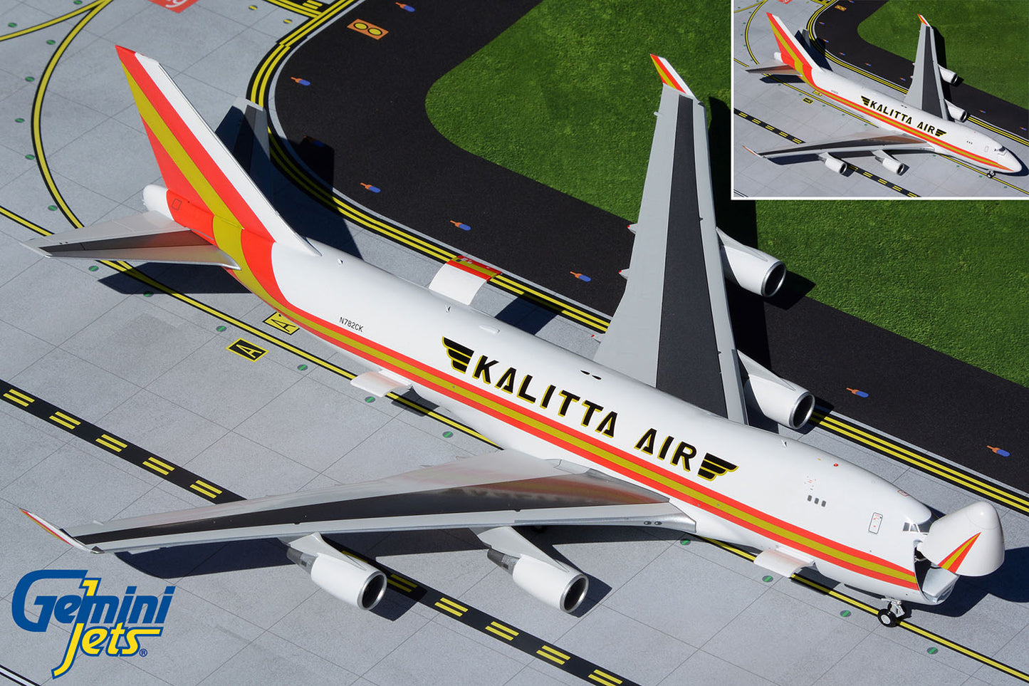 Gemini200 Kalitta Air Boeing 747-400F (Interactive Series) N782CK
