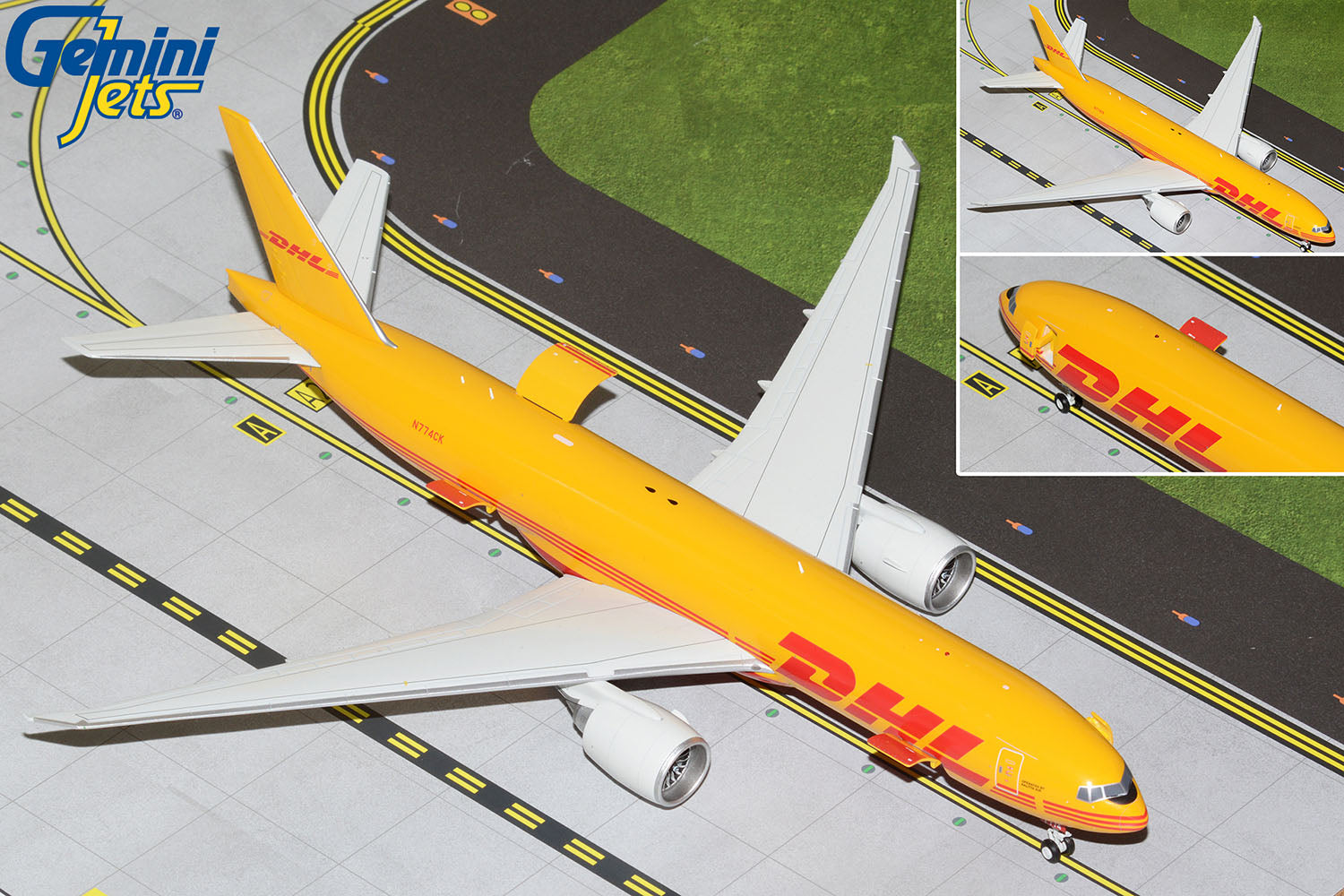 Gemini200 G2DHL952 DHL Boeing 777F (Interactive Series) N774CK