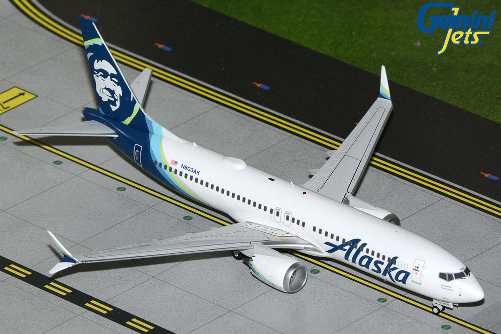 Gemini200 Alaska Airlines Boeing 737 MAX 8 N803AK