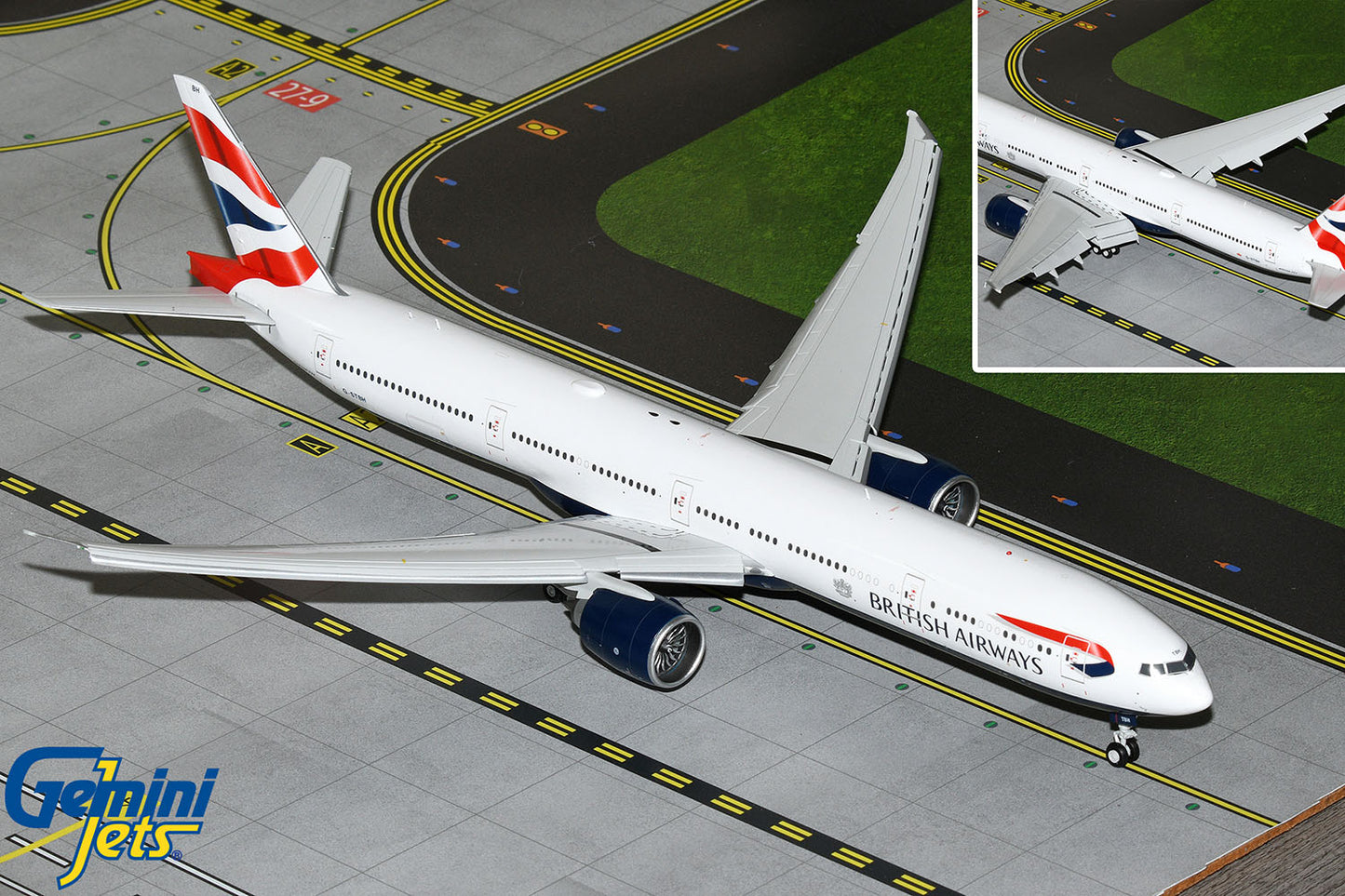 Gemini200 British Airways Boeing 777-300ER (Flaps Down) G-STBH