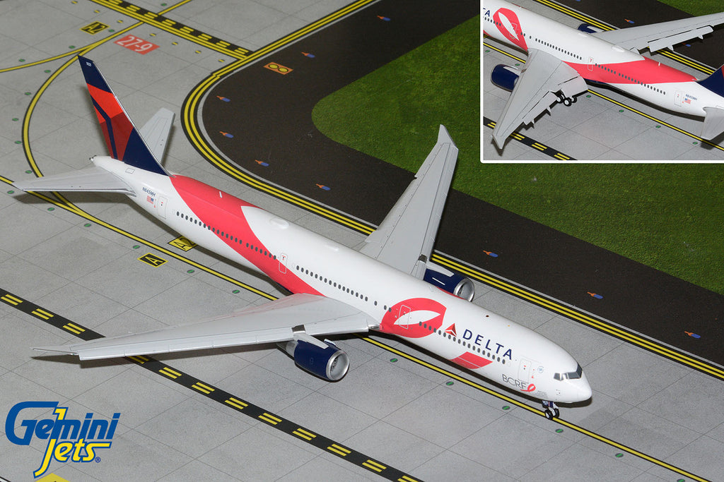 Gemini200 Delta Air Lines Boeing 767-400ER "BCRF" (Flaps Down) N845MH