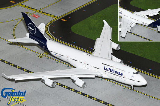 Gemini200 Lufthansa Boeing 747-400 (Flaps Down) D-ABVY