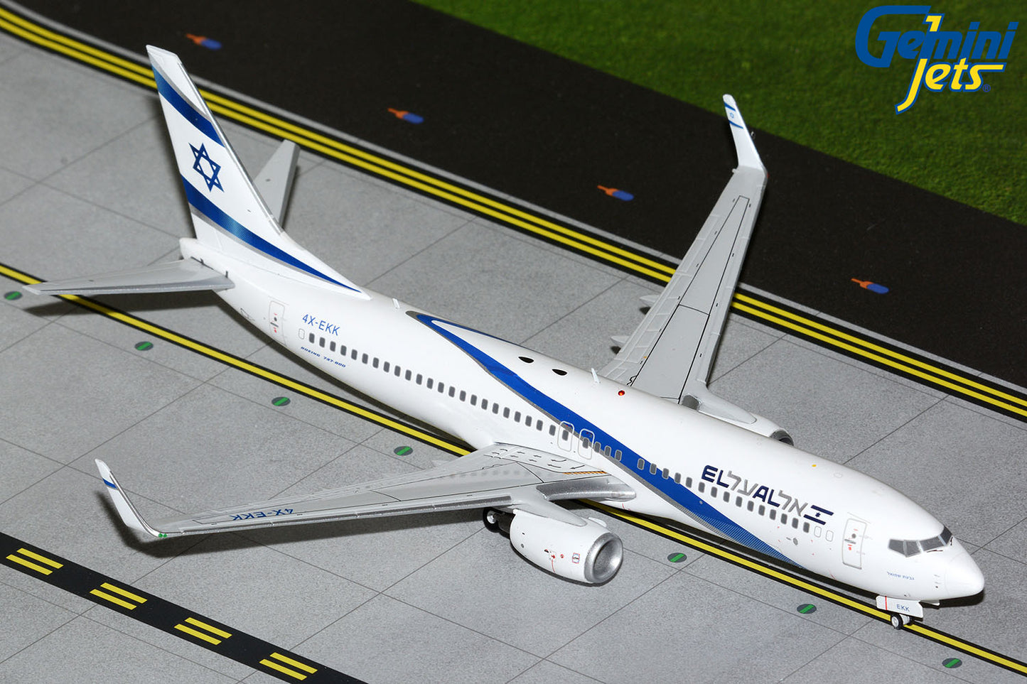 Gemini200 El Al Israel Airlines Boeing 737-800 4X-EKK
