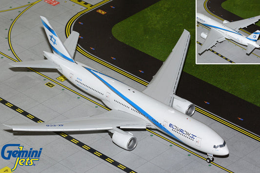 Gemini200 El Al Israel Airlines Boeing 777-200ER (Flaps Down) 4X-ECB