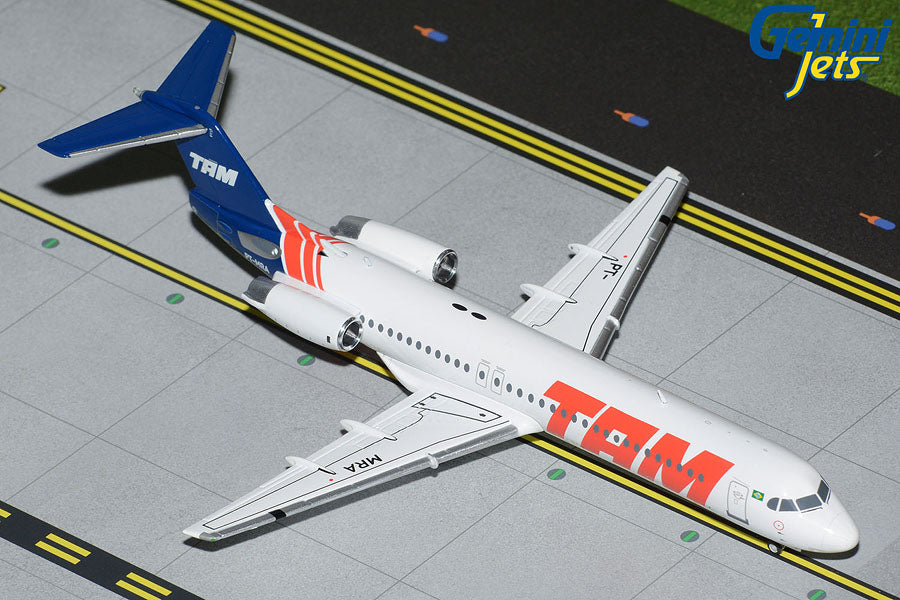 Gemini200 TAM Linhas Aereas Fokker 100 PT-MRA