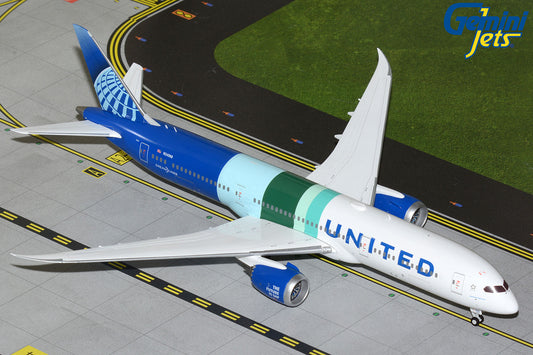 Gemini200 United Airlines Boeing 787-9 Dreamliner "The Future is SAF" N24988