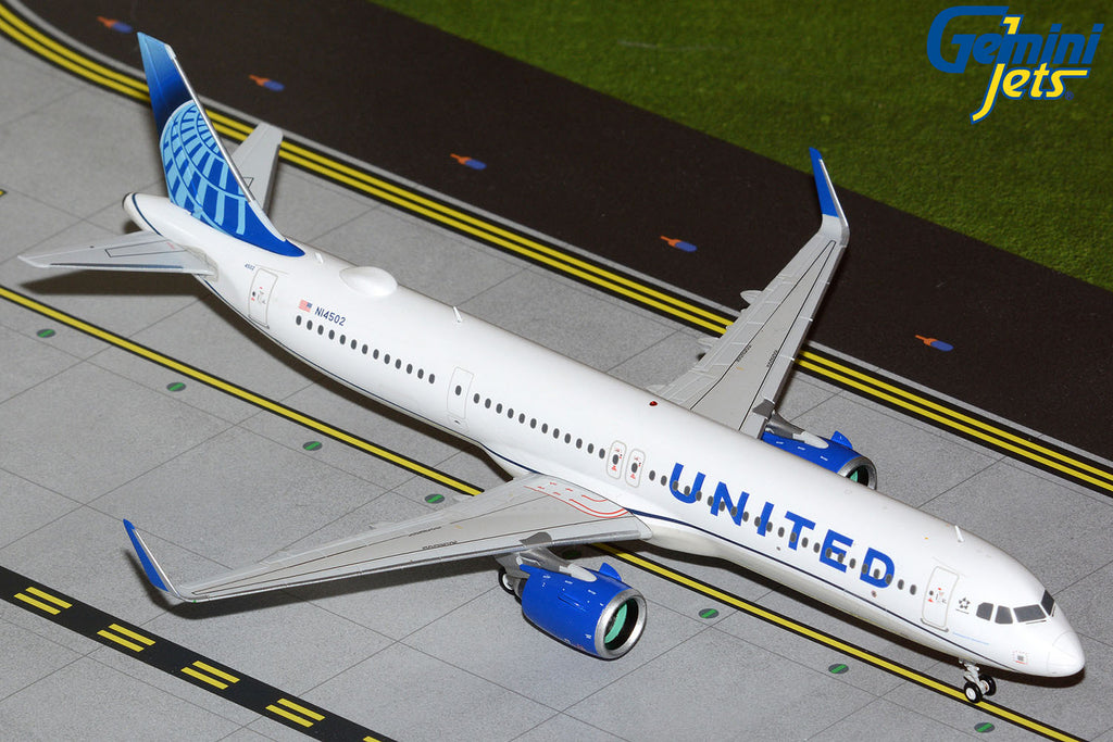 Gemini200 United Airlines Airbus A321neo N14502