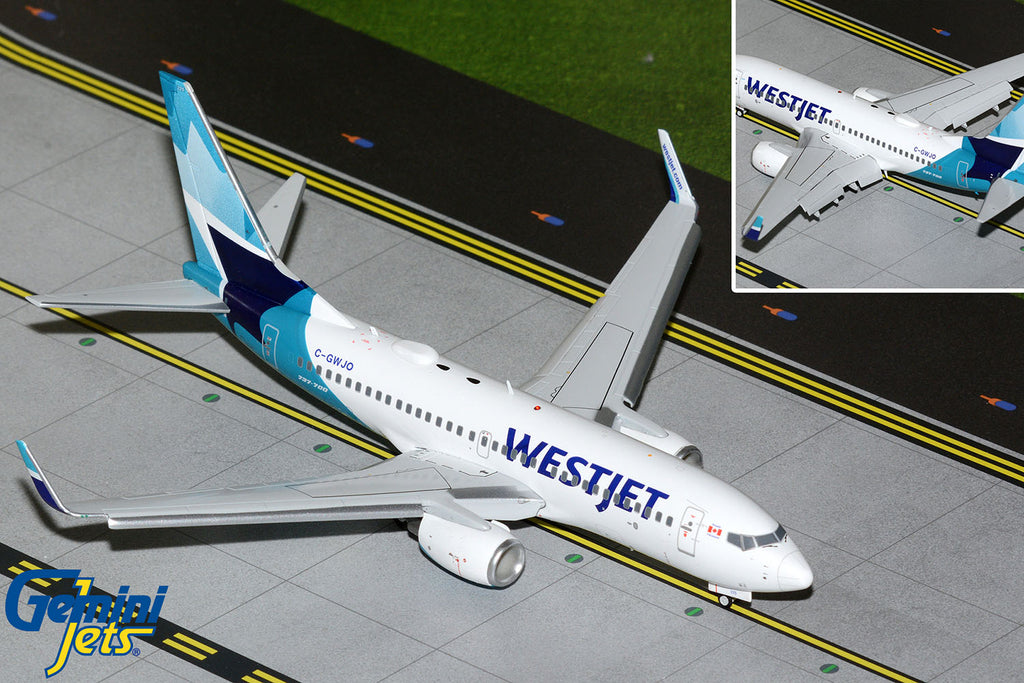 Gemini200 Westjet Boeing 737-700 (Flaps Down) C-GWJO