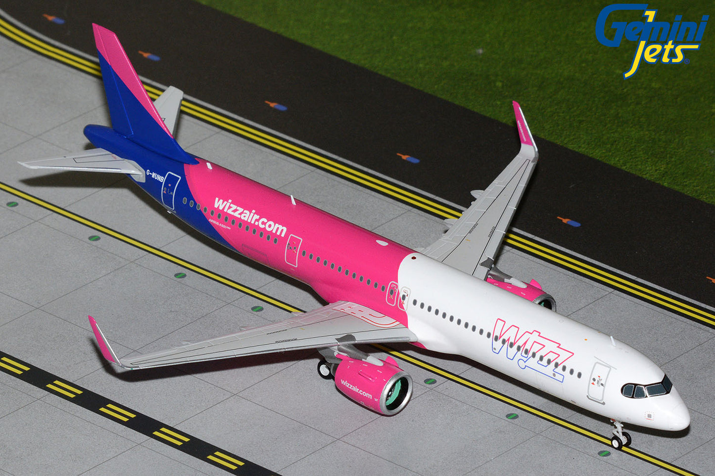 Gemini200 Wizz Air UK Airbus A321neo G-WUNB