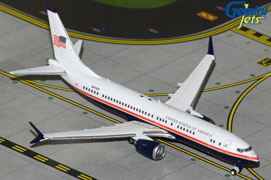 GeminiJets 1:400 U.S. Air Force Boeing 737 MAX 8 BBJ N471US