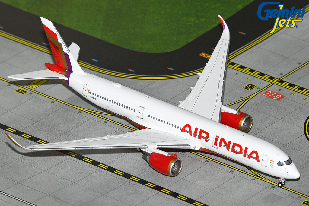 GeminiJets 1:400 Air India Airbus A350-900 VT-JRH