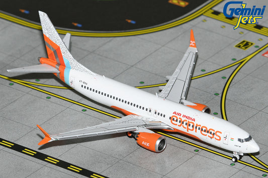 GeminiJets 1:400 Air India Express Boeing 737 MAX 8 VT-BXA