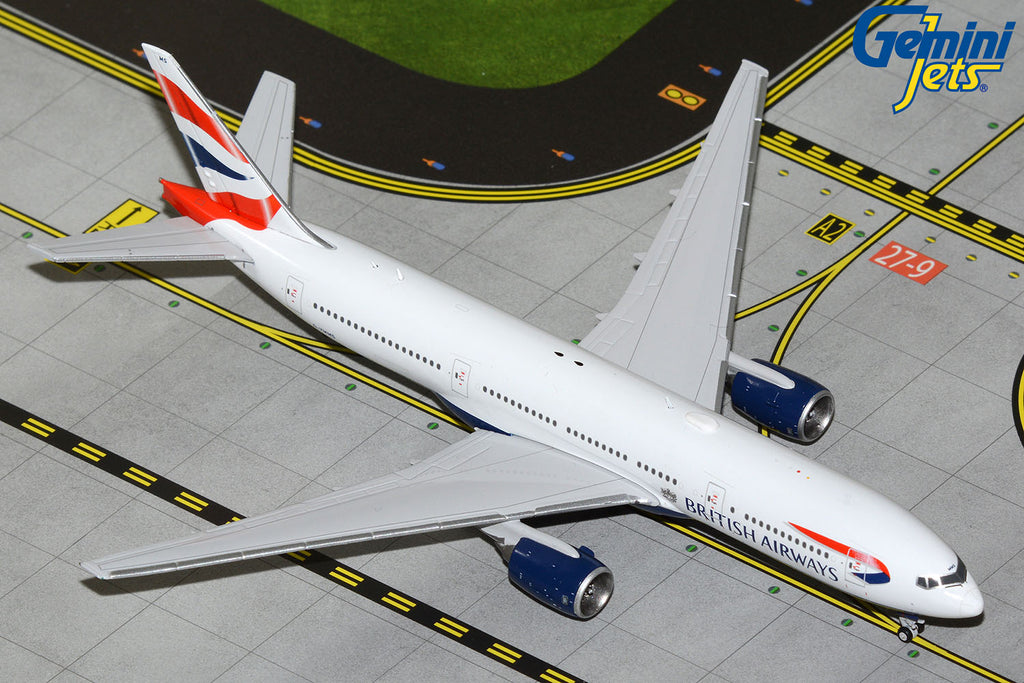 GeminiJets 1:400 British Airways Boeing 777-200ER G-YMMS