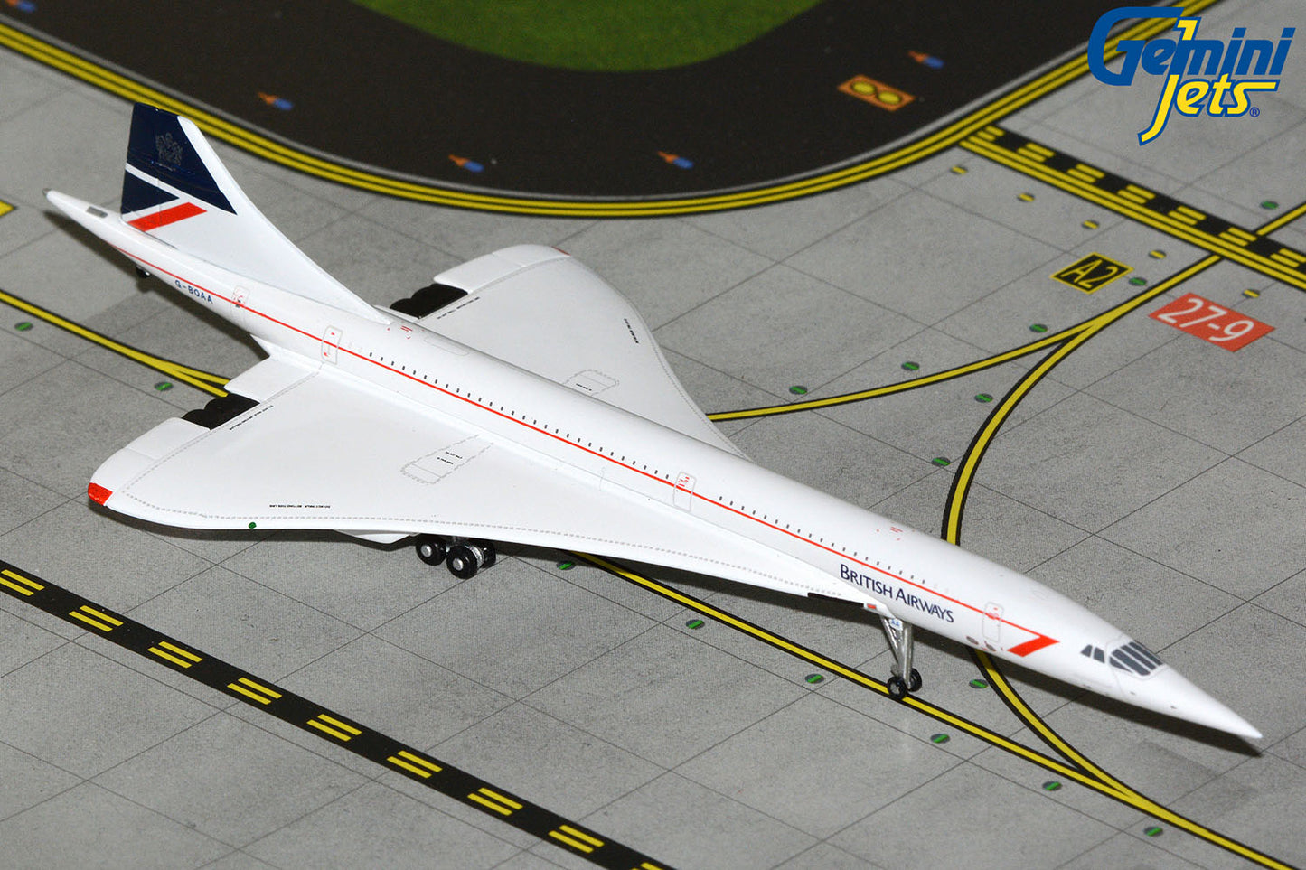 GeminiJets 1:400 British Airways Concorde "Landor" G-BOAA