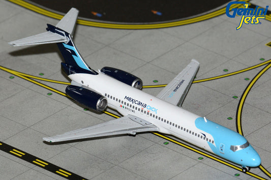 GeminiJets 1:400 Mexicana Click Boeing 717-200 N907ME