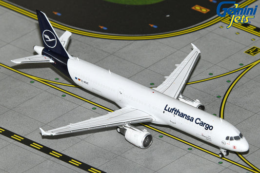 GeminiJets 1:400 Lufthansa Cargo Airbus A321P2F D-AEUC