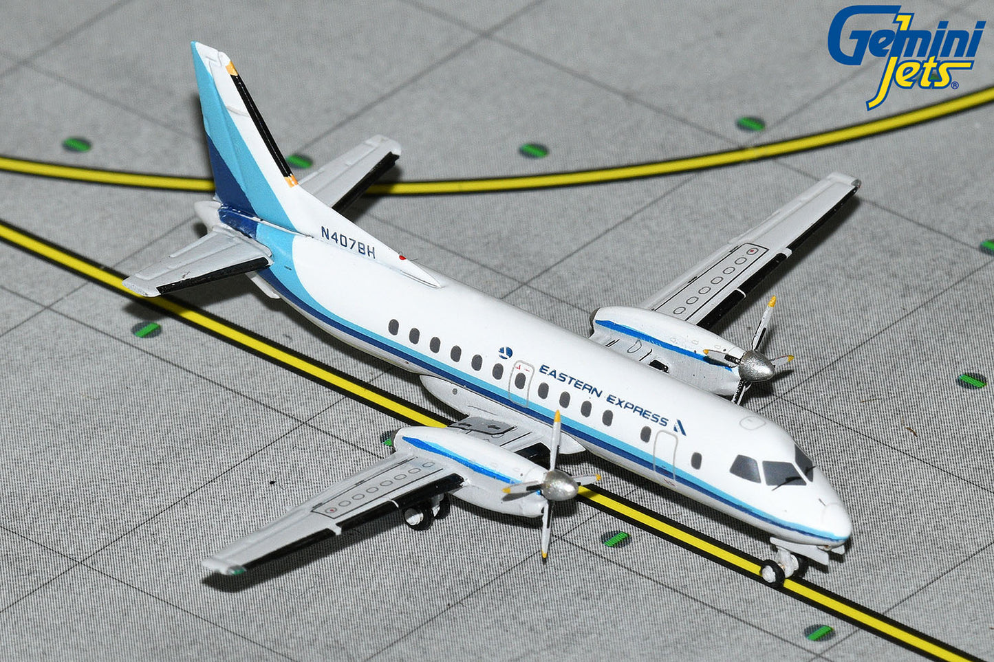 GeminiJets 1:400 Eastern Express/Bar Harbor Airlines Saab 340A N407BH