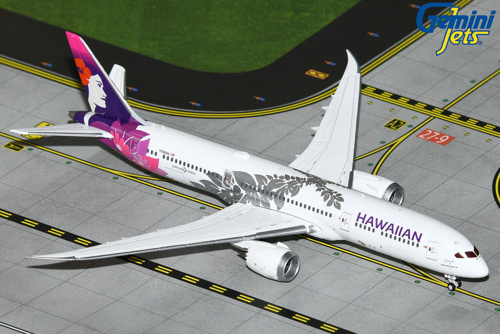 GeminiJets 1:400 Hawaiian Airlines Boeing 787-9 Dreamliner N780HA