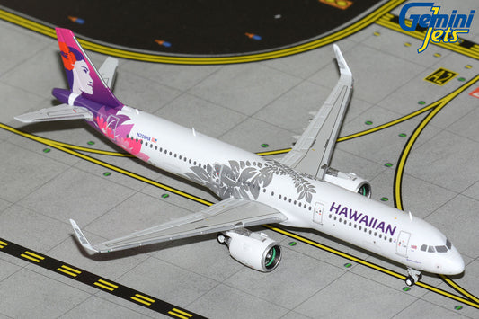 GeminiJets 1:400 Hawaiian Airlines Airbus A321neo N208HA