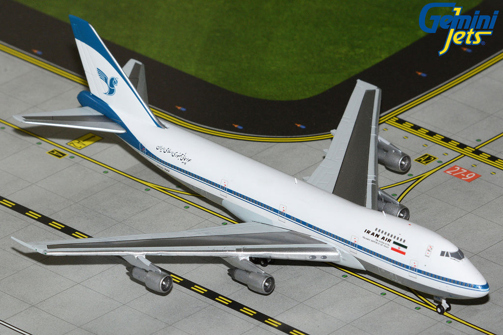 GeminiJets 1:400 Iran Air Boeing 747-100 EP-IAM