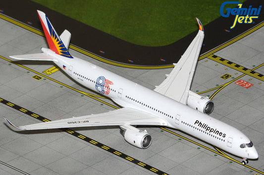 GeminiJets 1:400 Philippine Airlines Airbus A350-1000 "85th Anniv" RP-C3510