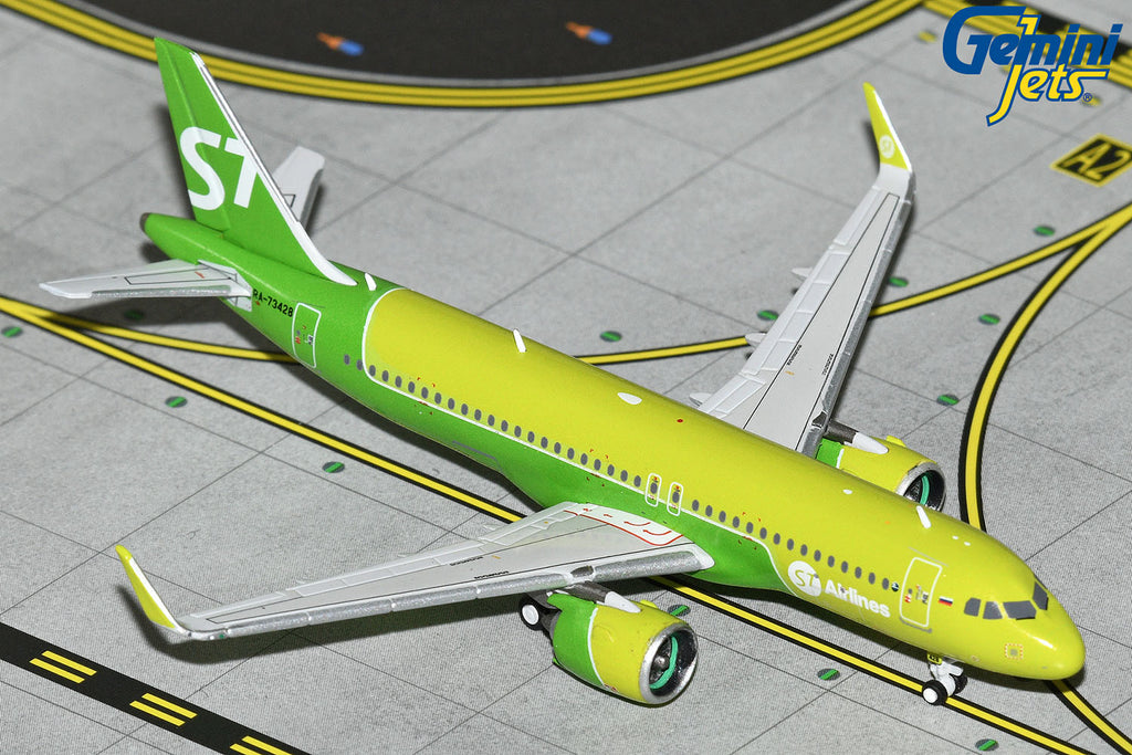 GeminiJets 1:400 S7 Airlines Airbus A320neo RA-73428