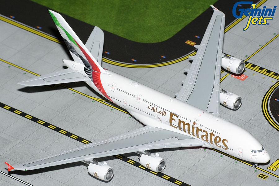 GeminiJets 1:400 Emirates Airbus A380 (New Livery) A6-EOG