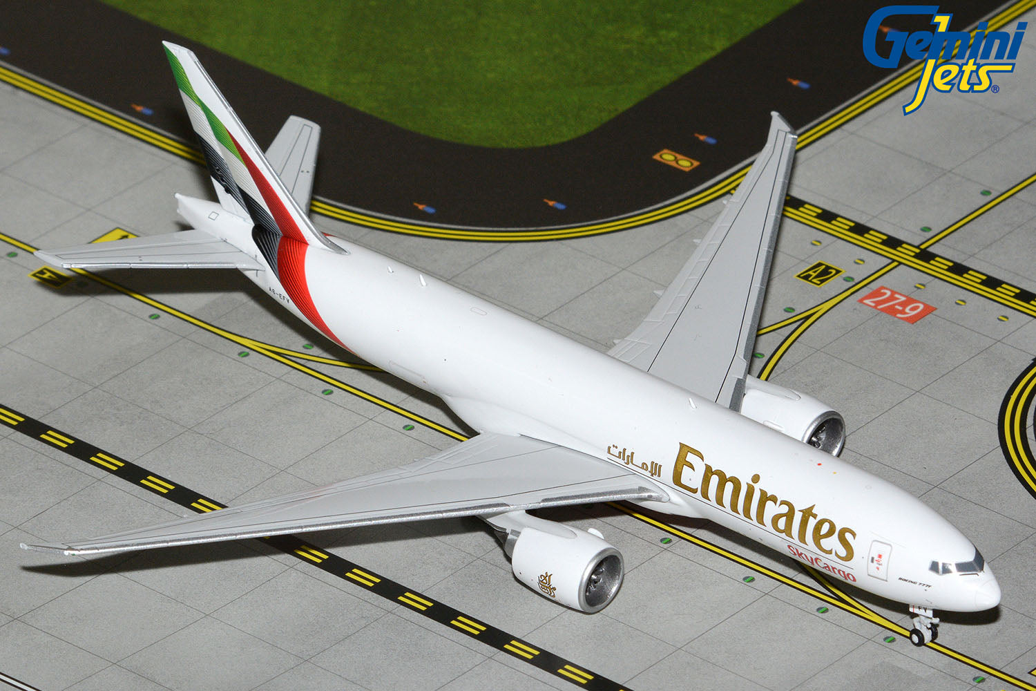 Aereo Modello Emirates SkyCargo Boeing 777F A6-EFG – Gemini Jets G2UAE953 Scala 1:200 - Foto 1