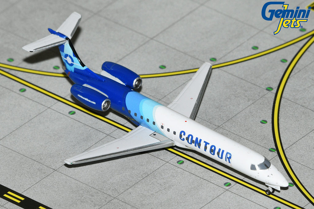 GeminiJets 1:400 Contour Airlines Embraer ERJ-145LR N12552