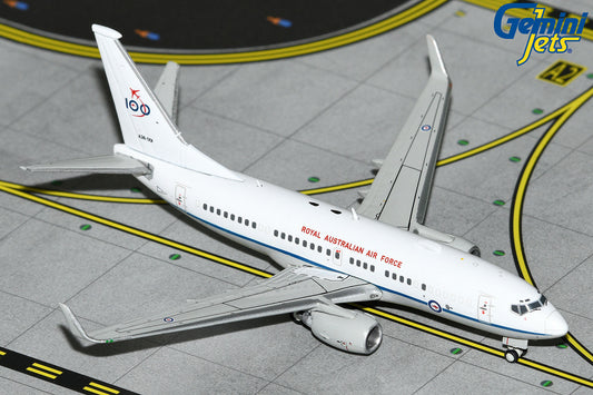 GeminiMACS 1:400 Royal Australia Air Force (RAAF) Boeing 737-700 "100 Years" A36-001