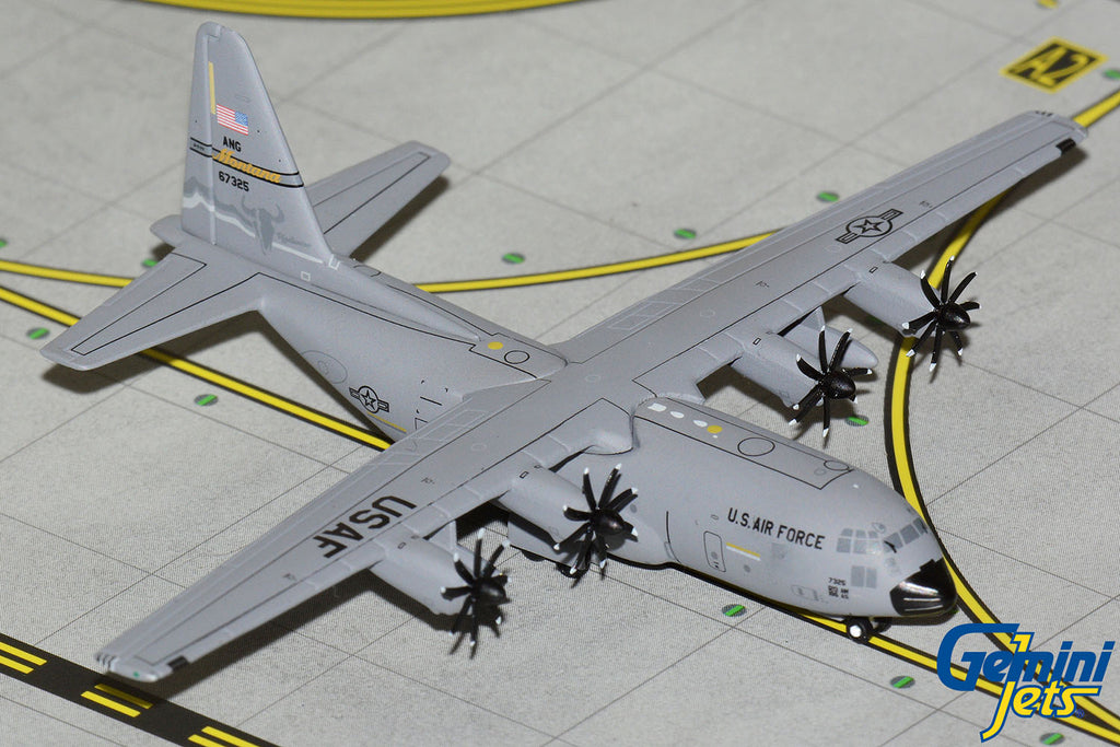 GeminiMACS 1:400 U.S. Air Force Lockheed C-130H Hercules (Montana ANG)