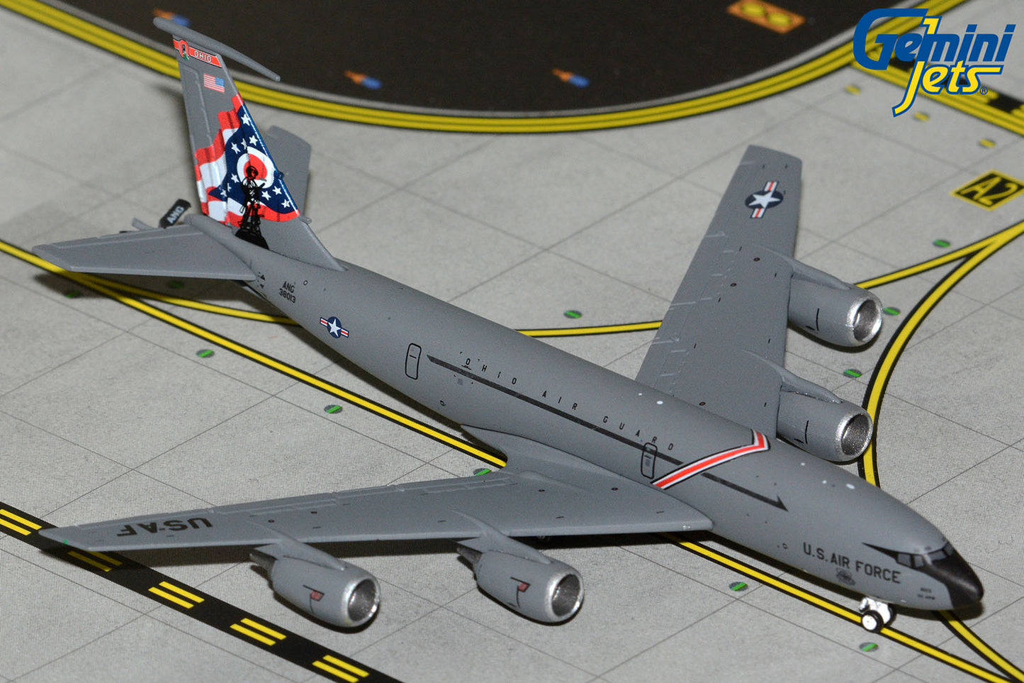 GeminiMACS 1:400 U.S. Air Force Boeing KC-135R Stratotanker (Ohio ANG)